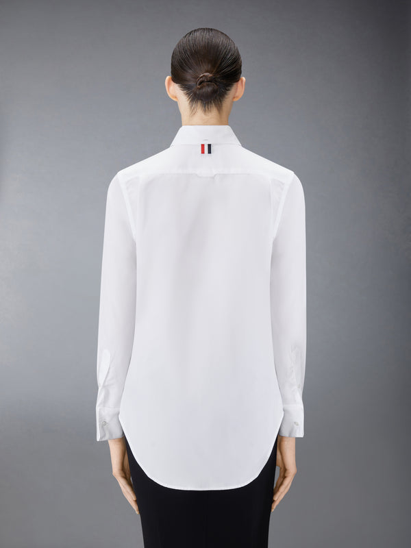 POPLIN FRENCH CUFF SHIRT