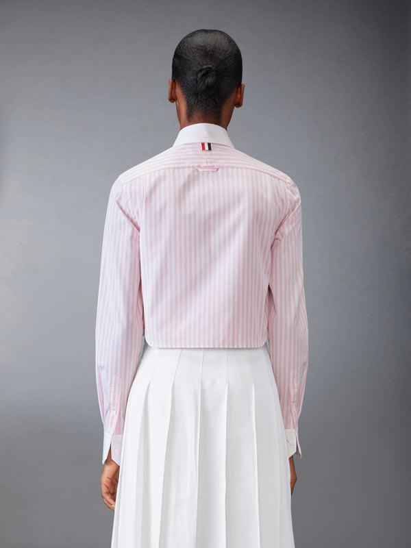 CLASSIC POPLIN CROPPED SHIRT - image 2