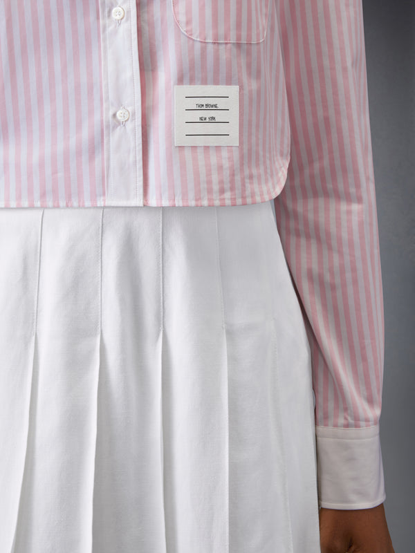 CLASSIC POPLIN CROPPED SHIRT - image 4