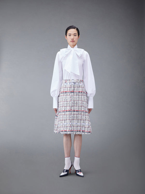 POPLIN CLASSIC BOW BLOUSE - image 4