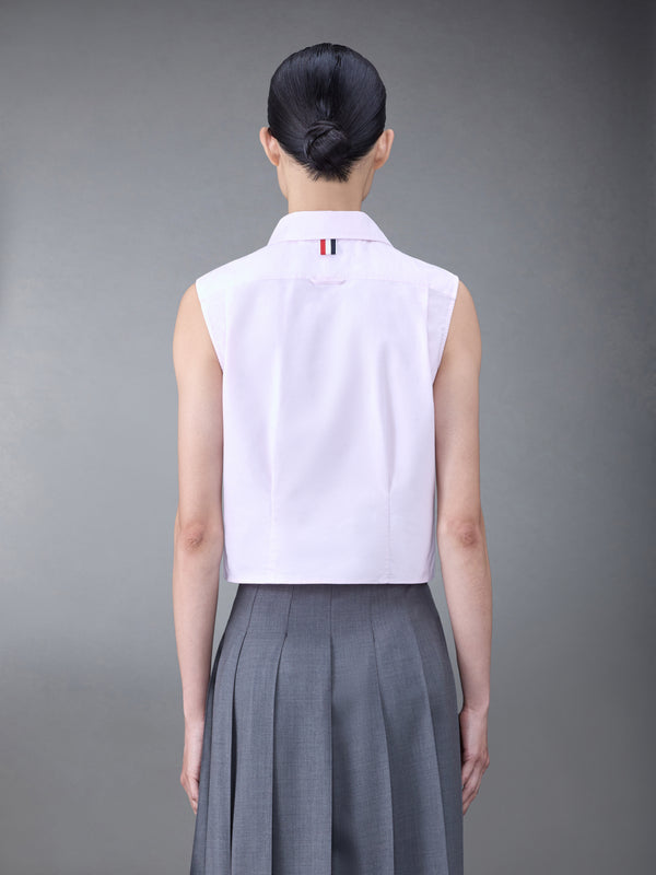 OXFORD SLEEVELESS BLOUSE - image 2
