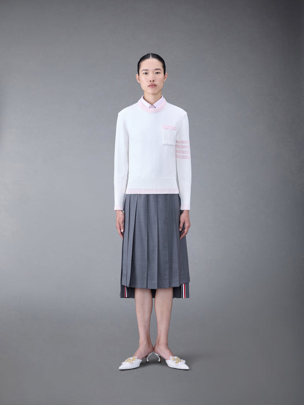 OXFORD SLEEVELESS BLOUSE - image 4
