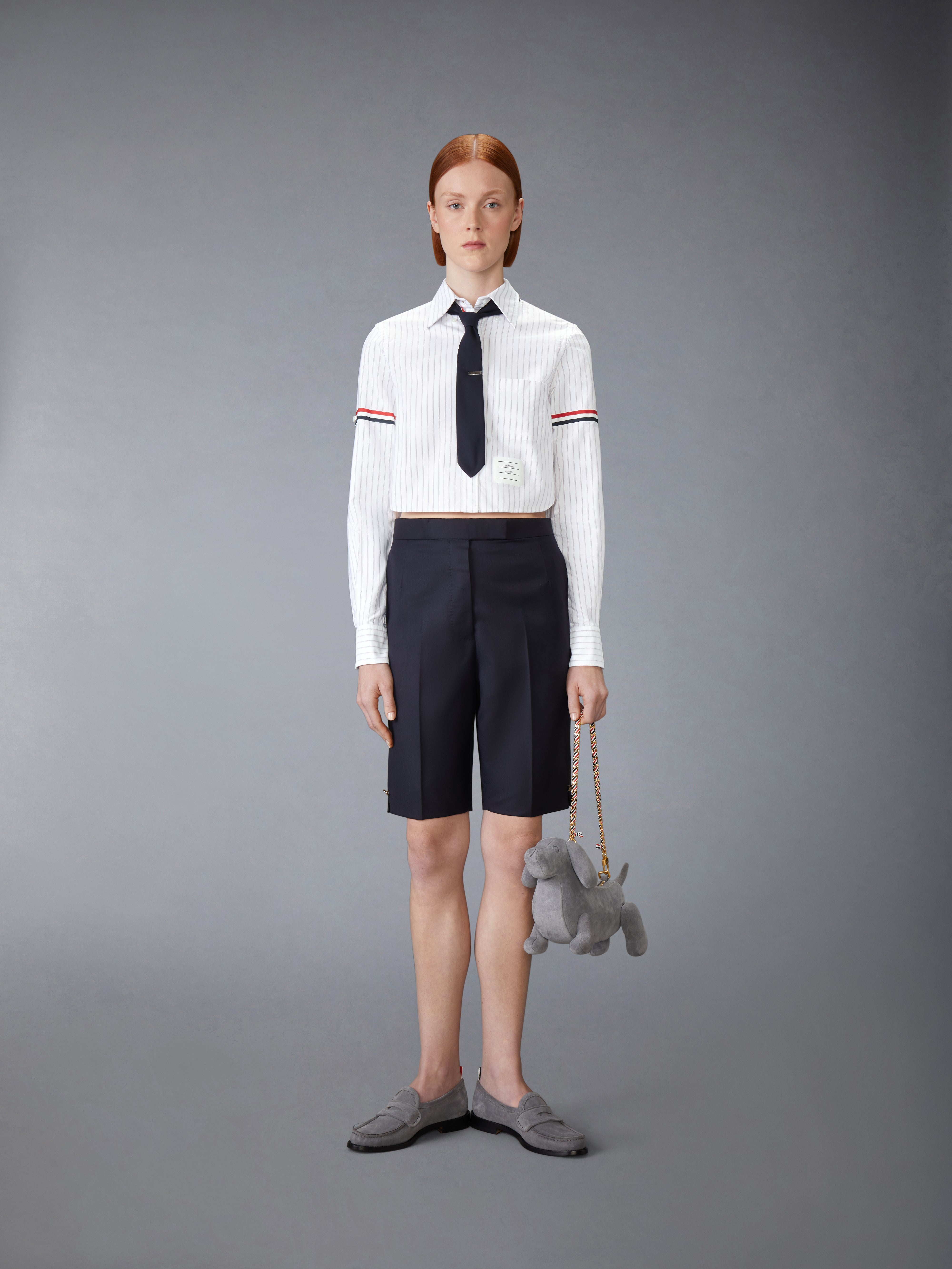 タグ付き新品未使用◎THOM BROWNE レディースシャツ 2025年最新】THOM BROWNE レディース 長袖 シャツ・ブラウスの
