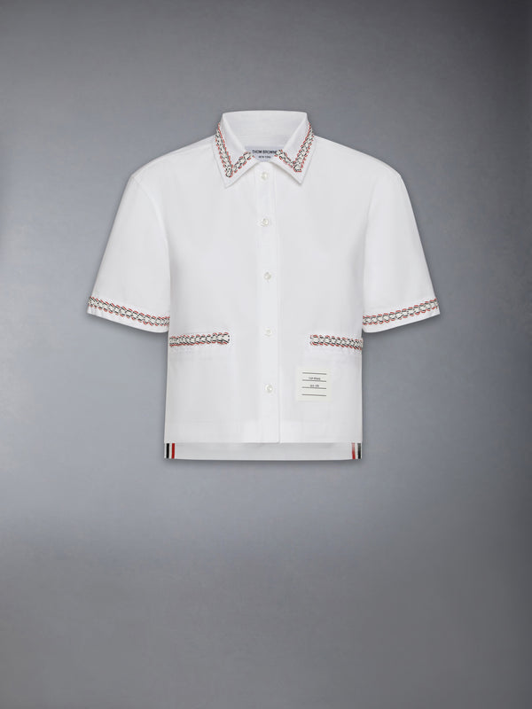 OXFORD CROPPED SHIRT - featured image