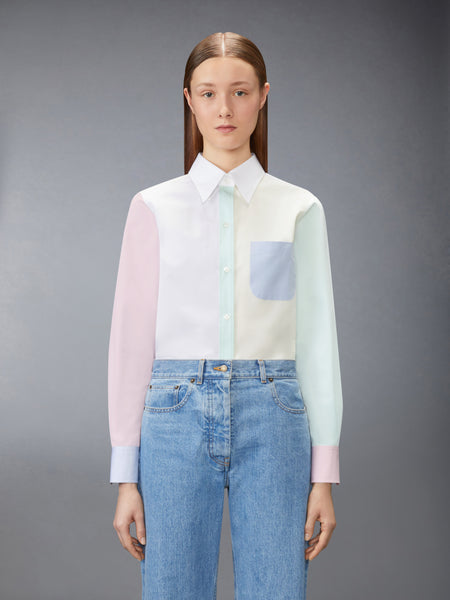 POPLIN FUNMIX SHIRT SEASONAL MULTI
