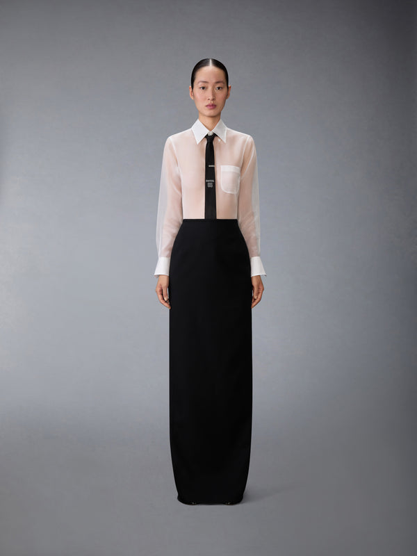 SILK ORGANZA SHIRT - image 4