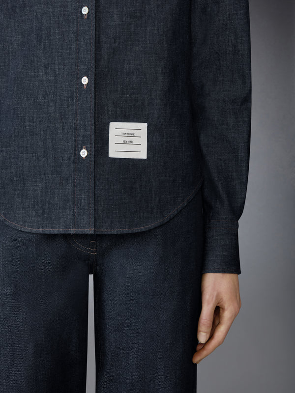 DENIM ARMBAND SHIRT - image 3