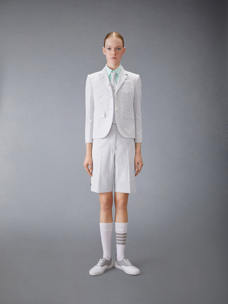 OXFORD CROPPED SHORT SLEEVE SHIRT