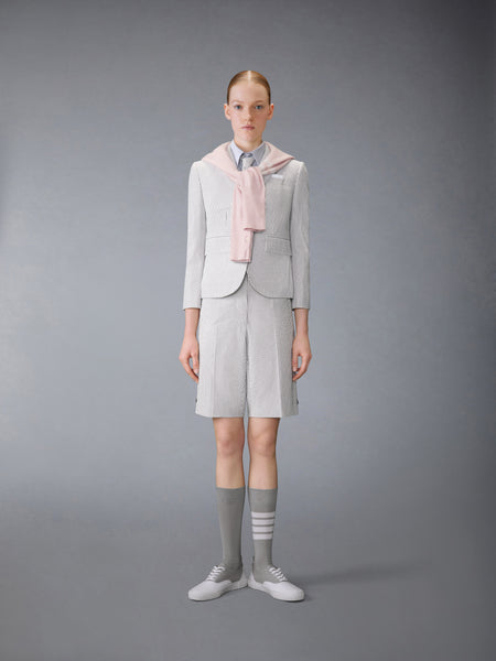 OXFORD CROPPED SHORT SLEEVE SHIRT