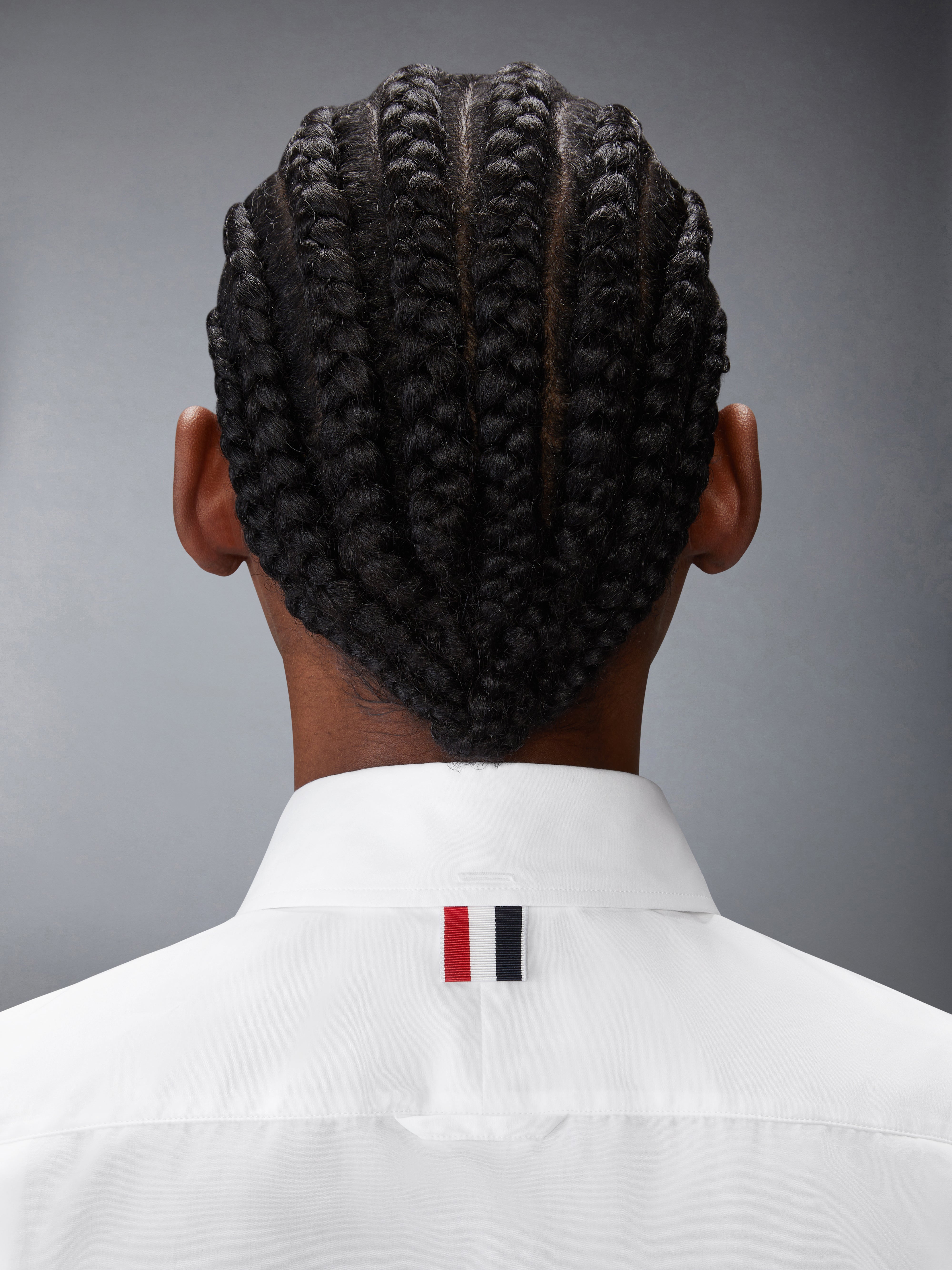 Poplin Cropped Short Sleeve Shirt | Thom Browne
