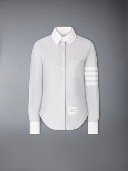 OXFORD 4-BAR SHIRT LT GREY