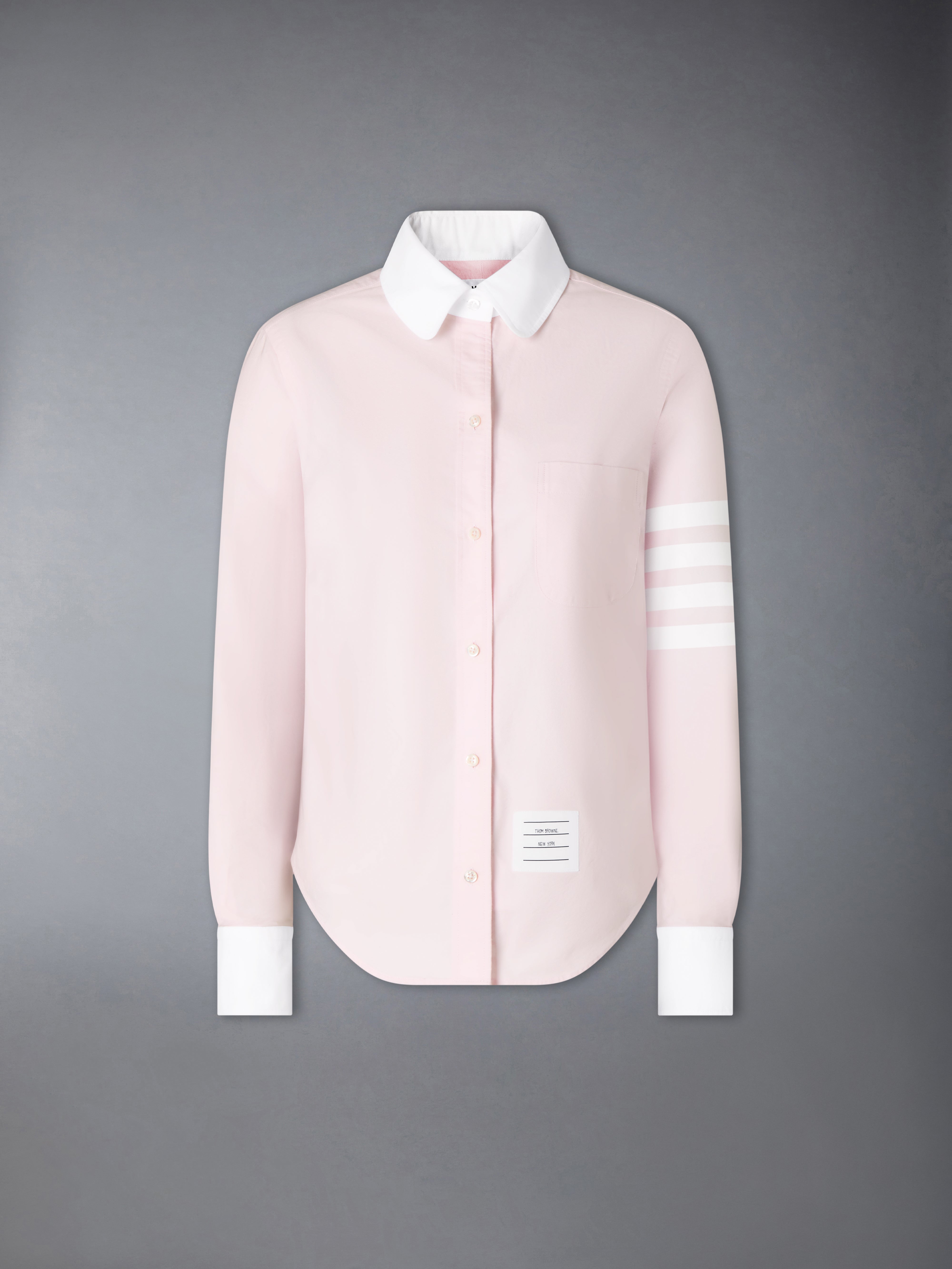 極美品✨ トムブラウン　半袖 トップス　トリコロールライン　ピンク　34 ウィメンズ トップス&シャツ | Thom Browne