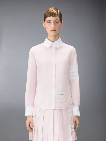 OXFORD 4-BAR SHIRT LT PINK