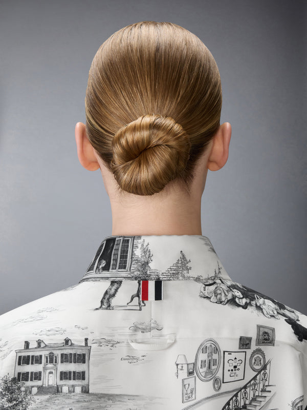 SILK TWILL HECTOR TOILE SHIRT - image 6