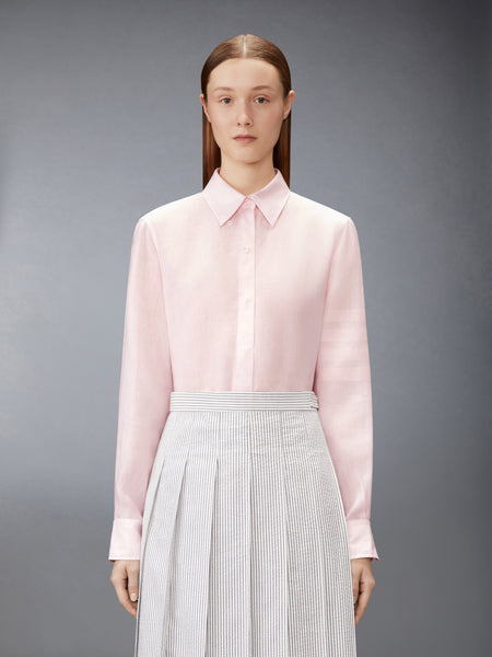 LINEN 4-BAR SHIRT LT PINK