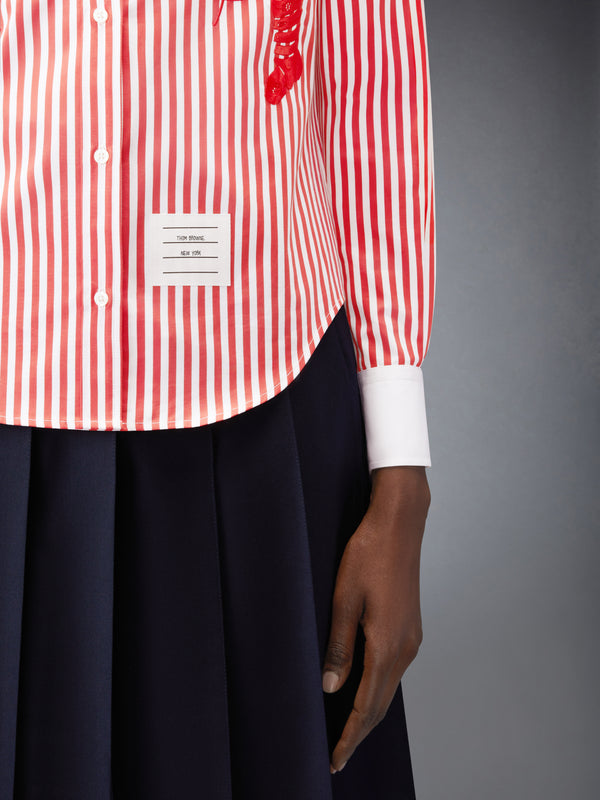 POPLIN UNIVERSITY STRIPE LOBSTER SHIRT - image 5