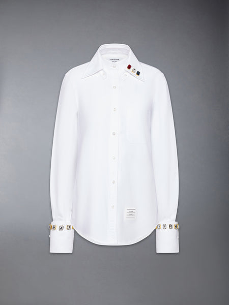 SWAROVSKI CRYSTAL OXFORD SHIRT
