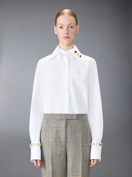 SWAROVSKI CRYSTAL OXFORD SHIRT