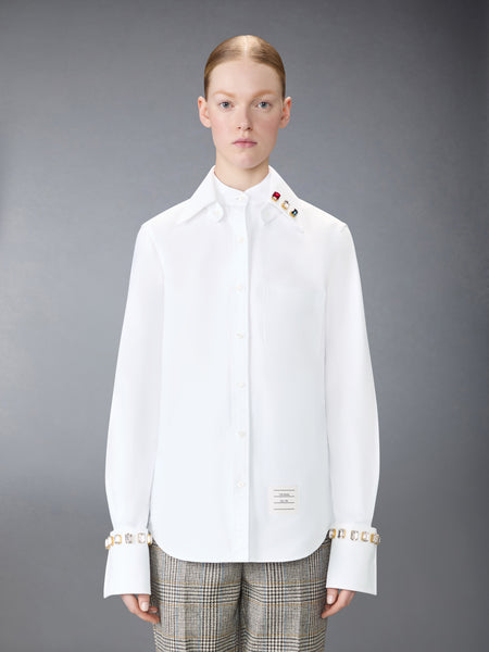 SWAROVSKI CRYSTAL OXFORD SHIRT