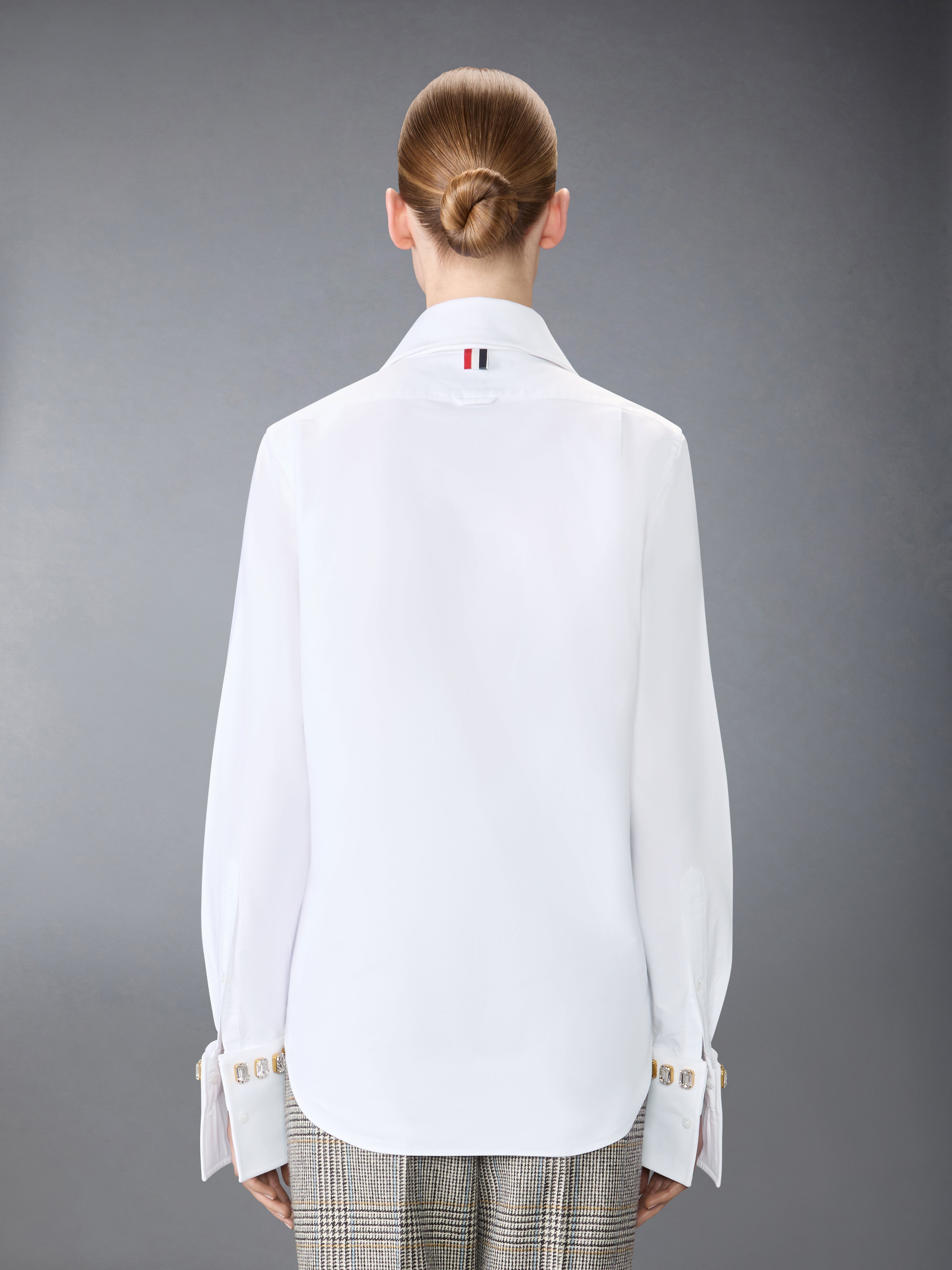 タグ付き新品未使用◎THOM BROWNE レディースシャツ 2025年最新】THOM BROWNE レディース 長袖 シャツ・ブラウスの