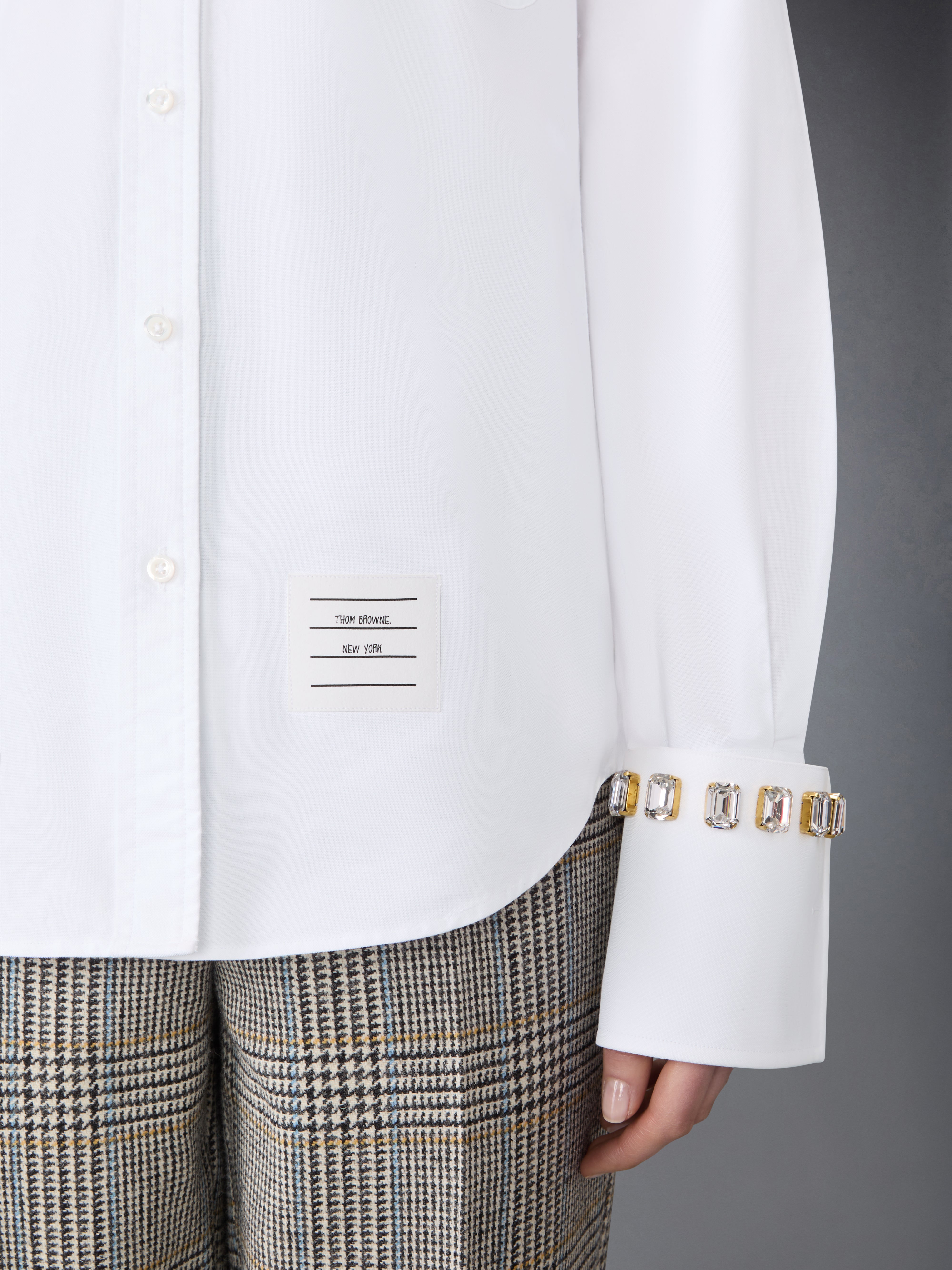 Swarovski Crystal Oxford Shirt | Thom Browne