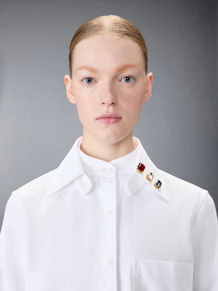 SWAROVSKI CRYSTAL OXFORD SHIRT