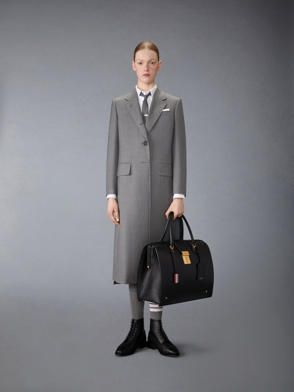 WIDE LAPEL SUPER 120S TWILL OVERCOAT - image 4