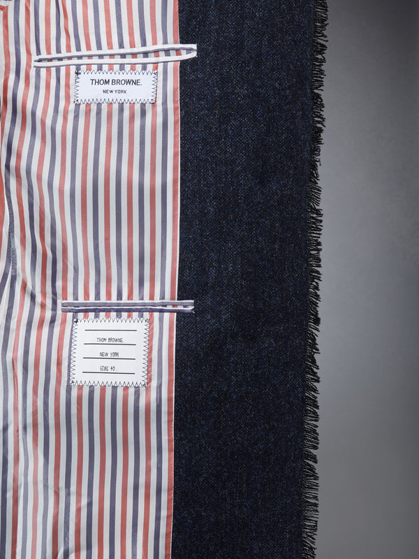 DONEGAL TWEED WIDE LAPEL OVERCOAT - image 5