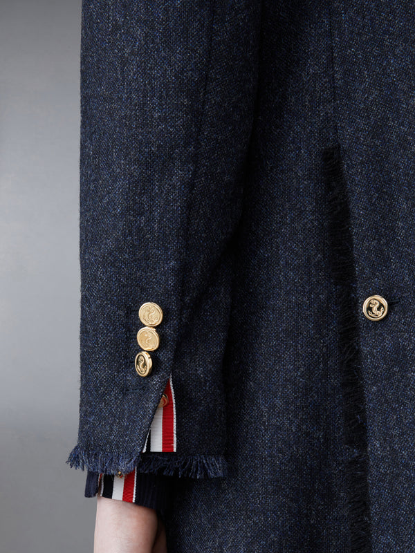 DONEGAL TWEED WIDE LAPEL OVERCOAT - image 6