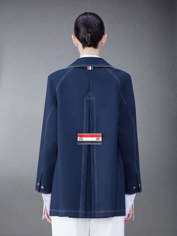 MACKINTOSH CROPPED BOX PLEAT CAR COAT - image 2