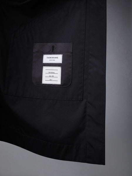 TYPEWRITER CLOTH GARDENING COAT BLACK