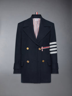 MELTON 4-BAR PEACOAT