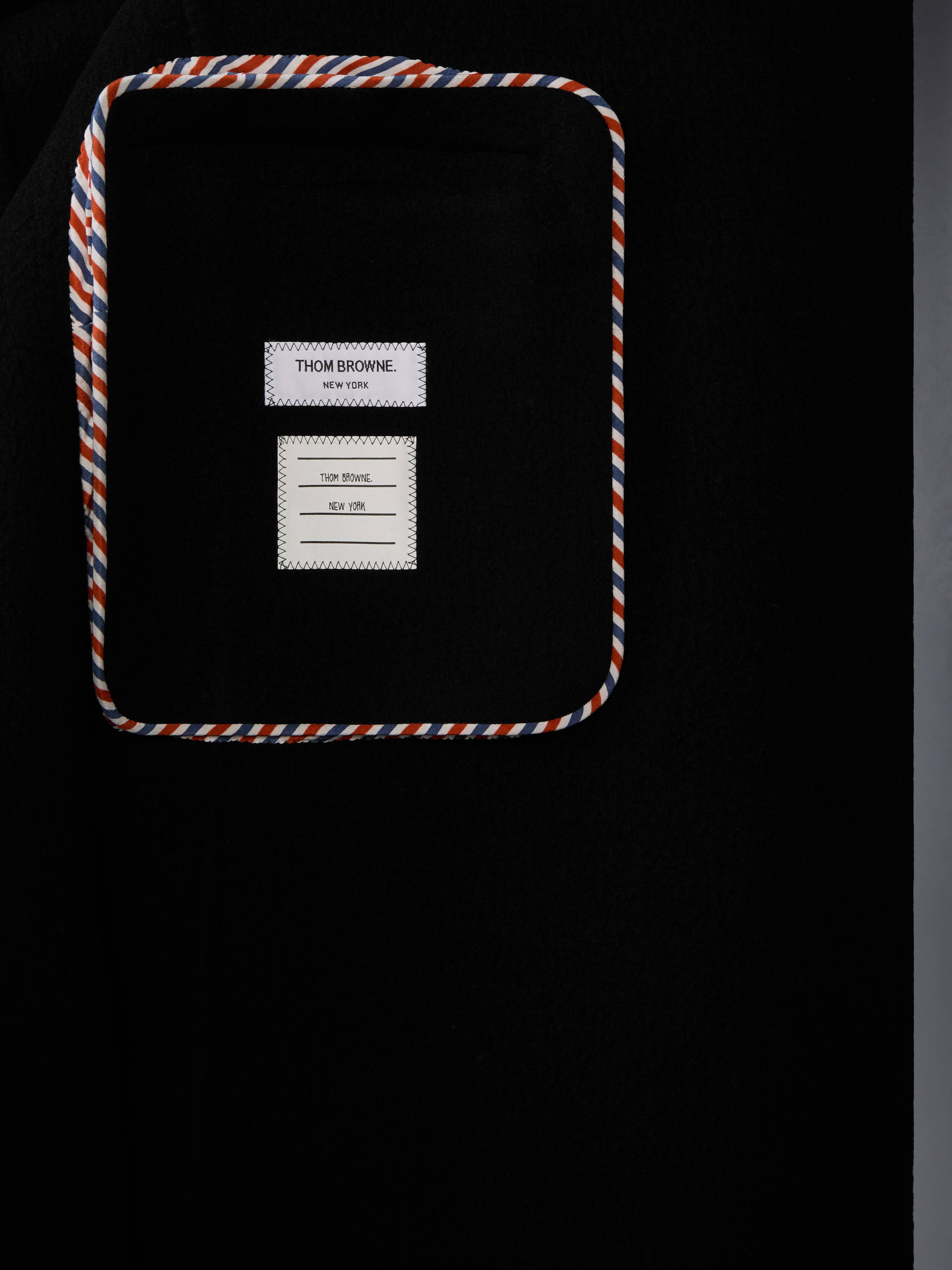 圧縮ウール カシミヤ チェスターフィールド コート | Thom Browne