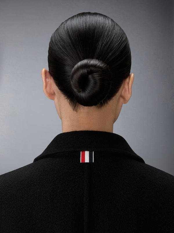 BOILED WOOL CASHMERE CHESTERFIELD COAT - image 5