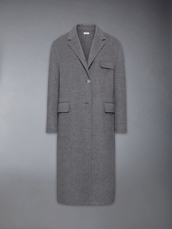 UNCONSTRUCTED BOILED WOOL CHESTERFIELD OVERCOAT - featured image
