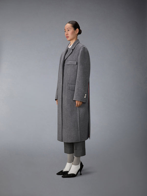 UNCONSTRUCTED BOILED WOOL CHESTERFIELD OVERCOAT - image 2