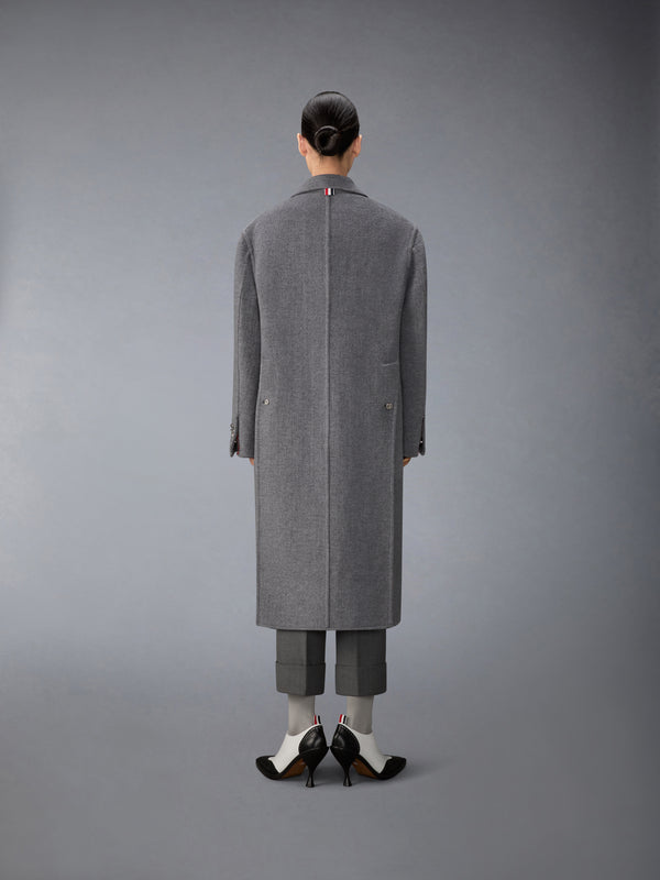 UNCONSTRUCTED BOILED WOOL CHESTERFIELD OVERCOAT - image 3