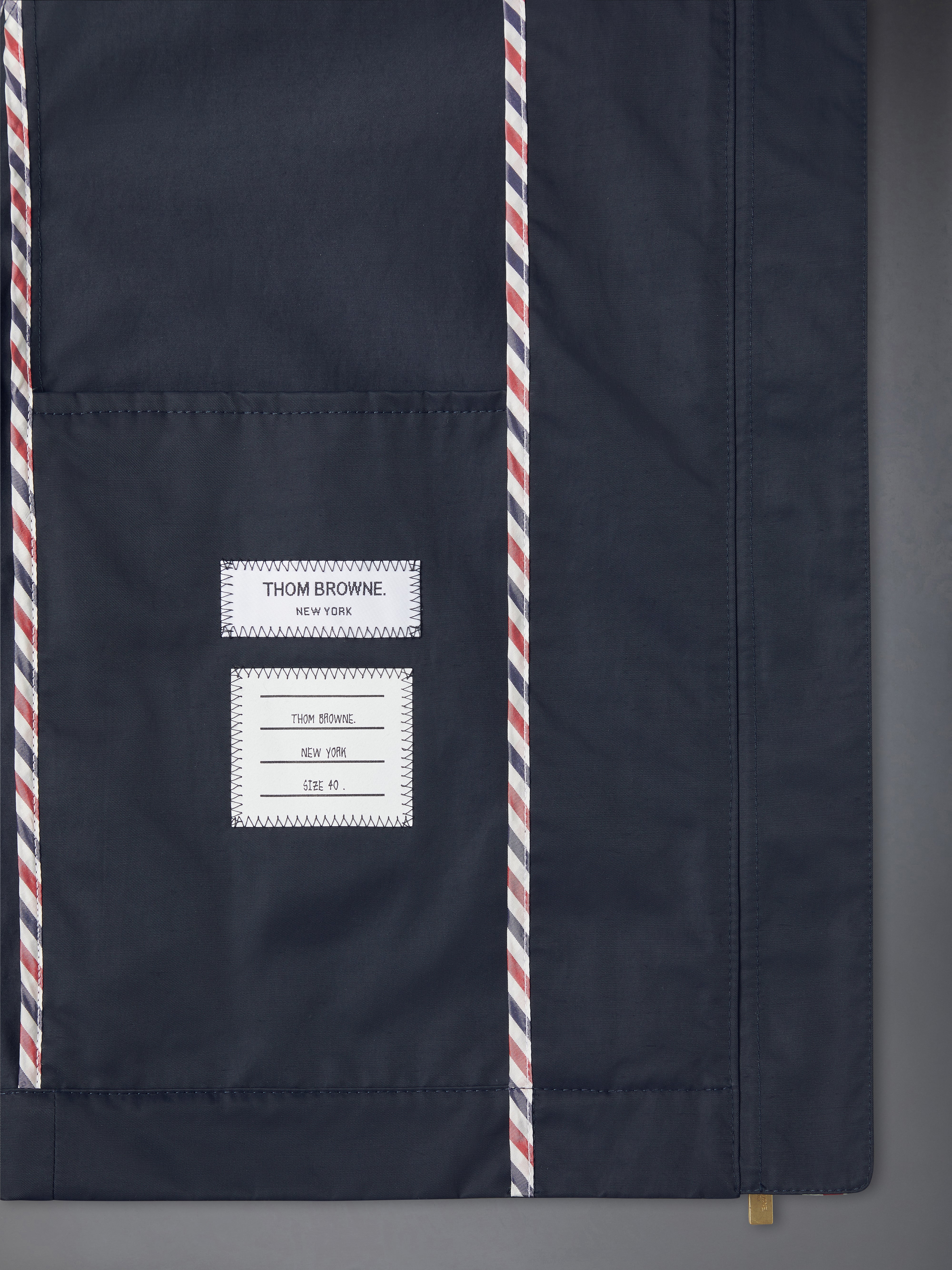 ナイロンテック 4-BAR ラグラン ジャケット | Thom Browne