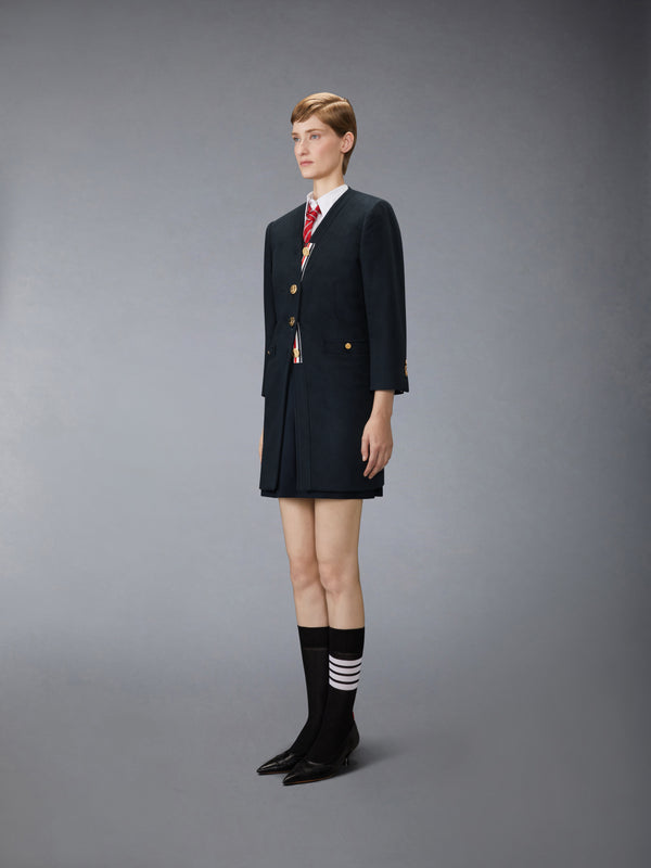 CASHMERE ZIBELINE FINISH CARDIGAN COAT - image 2