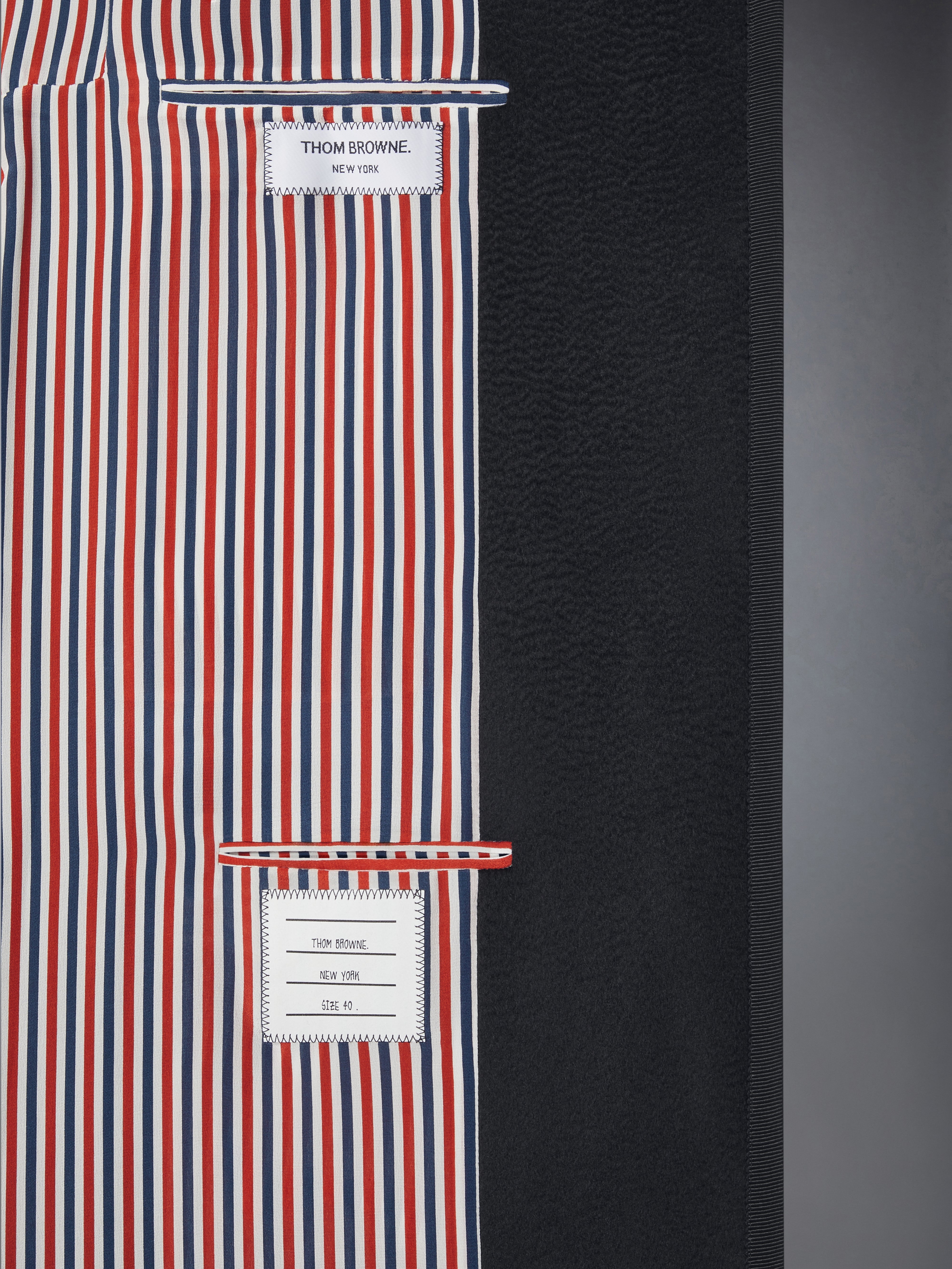 Cashmere Browne 65 Chesterfield Cape | Thom Browne