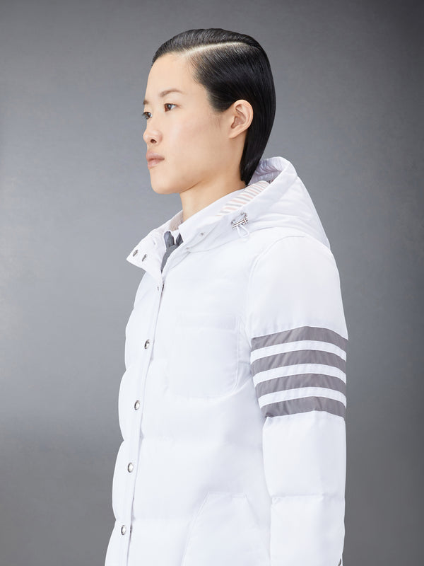 MILITARY RIPSTOP DOWN FILL 4-BAR HOODED SHIRTDRESS - image 4