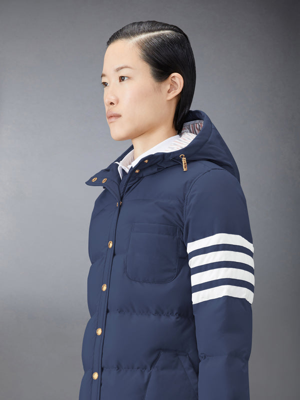 MILITARY RIPSTOP DOWN FILL 4-BAR HOODED SHIRTDRESS - image 4