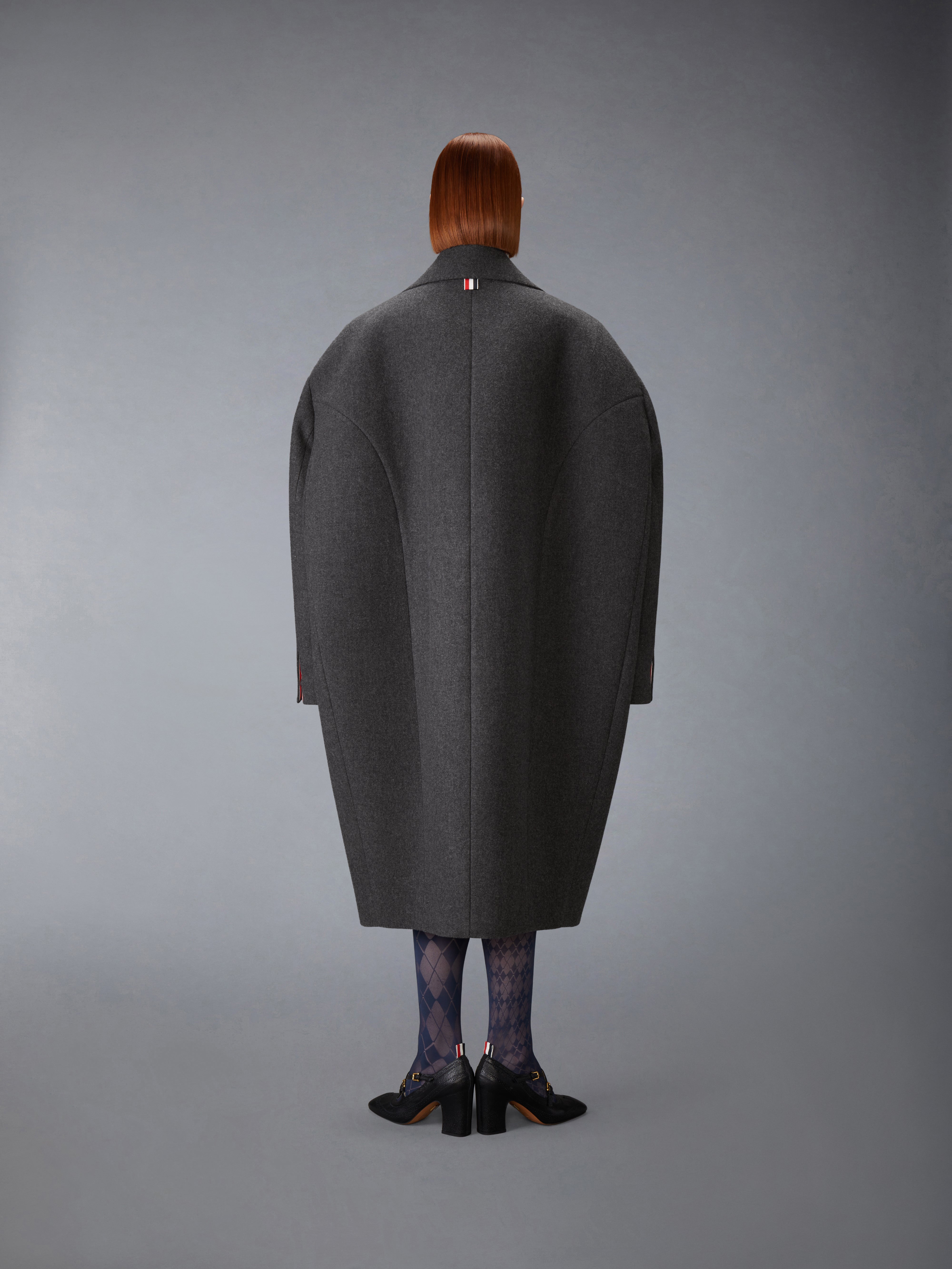 メルトン コクーン コート | Thom Browne