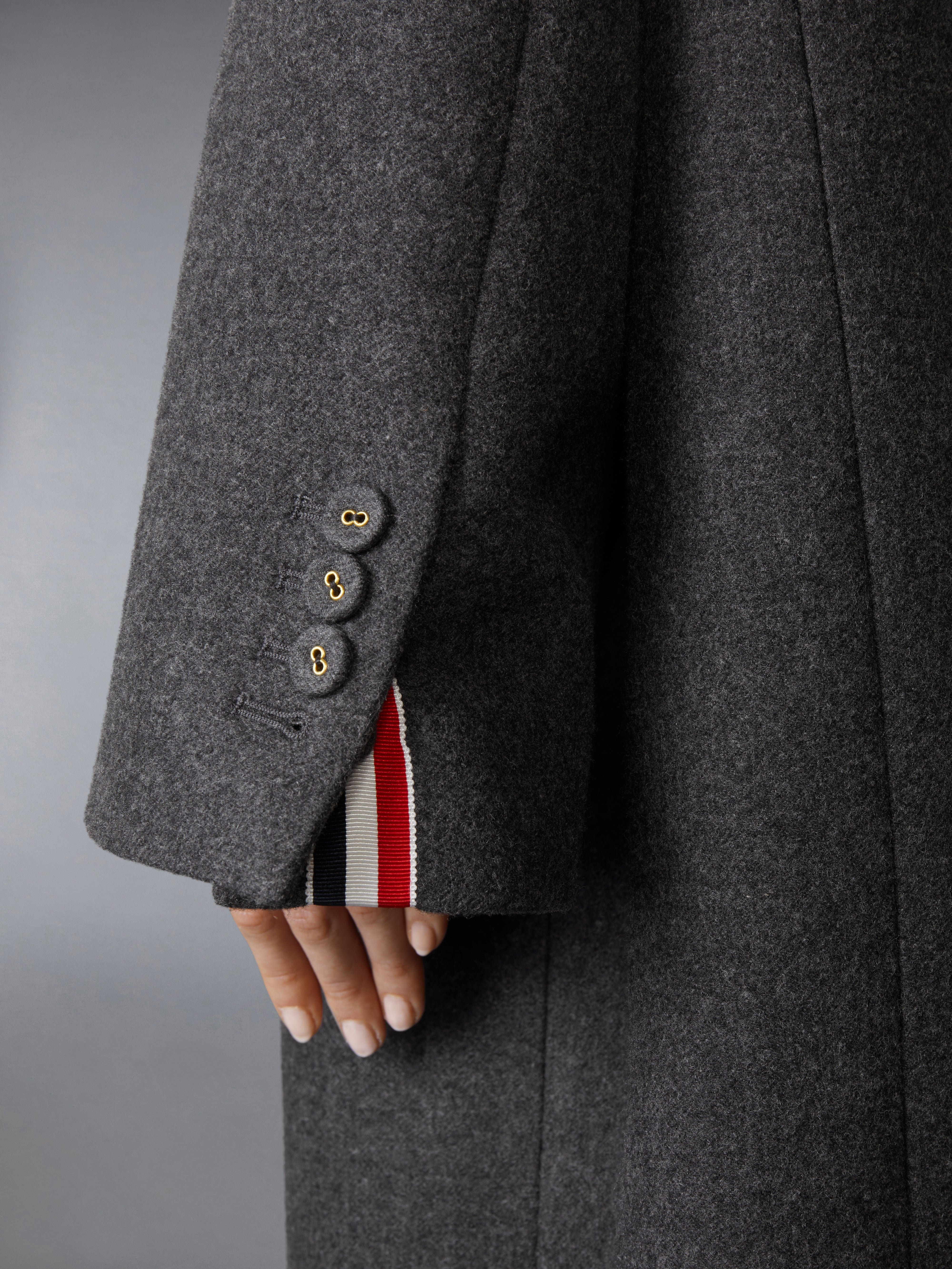 Melton Cocoon Coat | Thom Browne