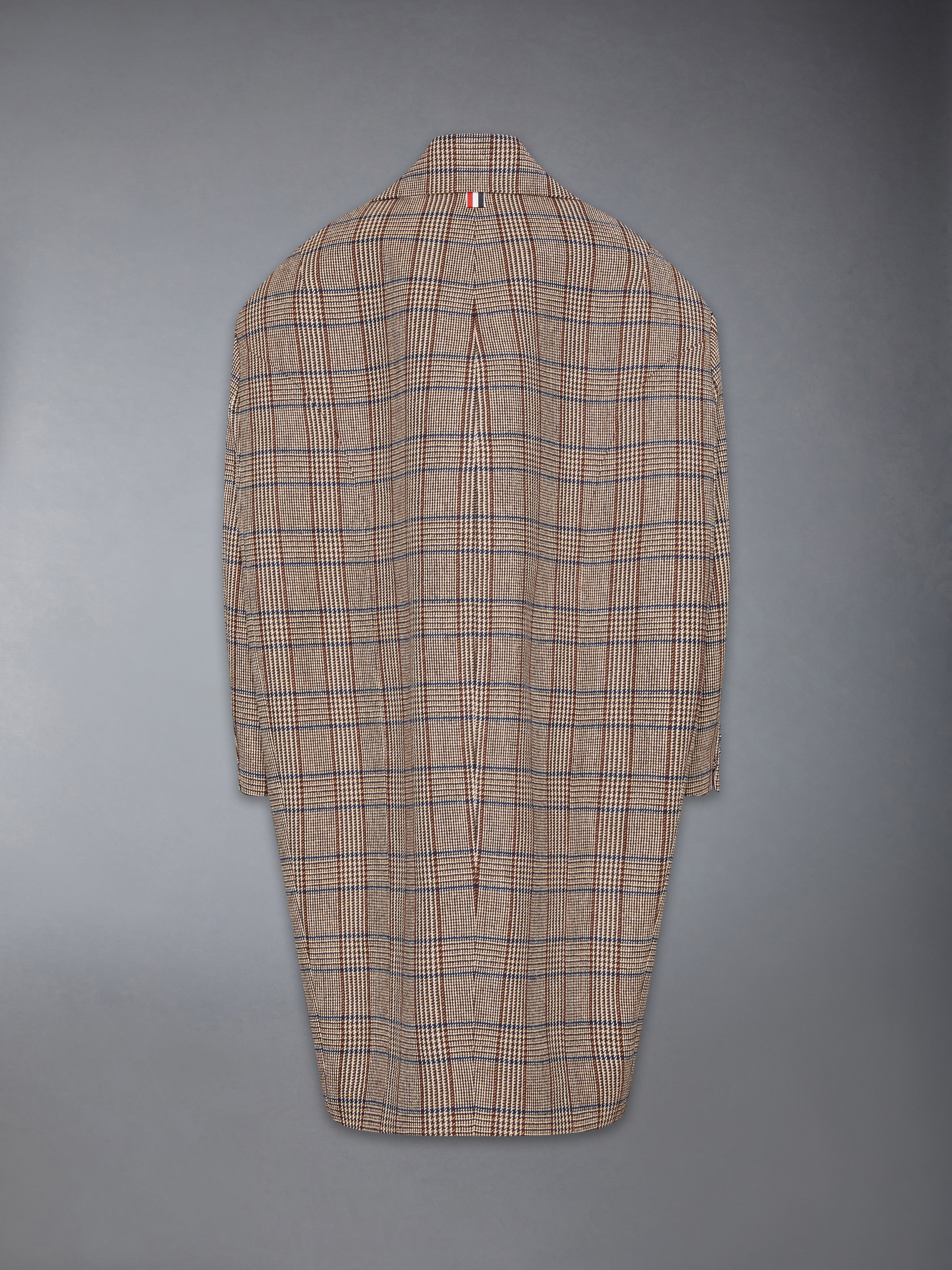 Hunting Tweed Cocoon Coat | Thom Browne