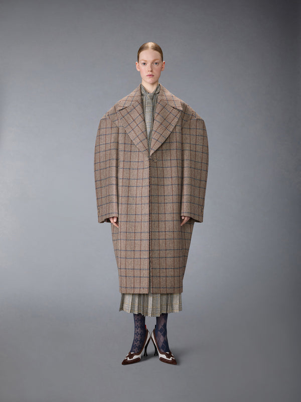 HUNTING TWEED COCOON COAT - image 4