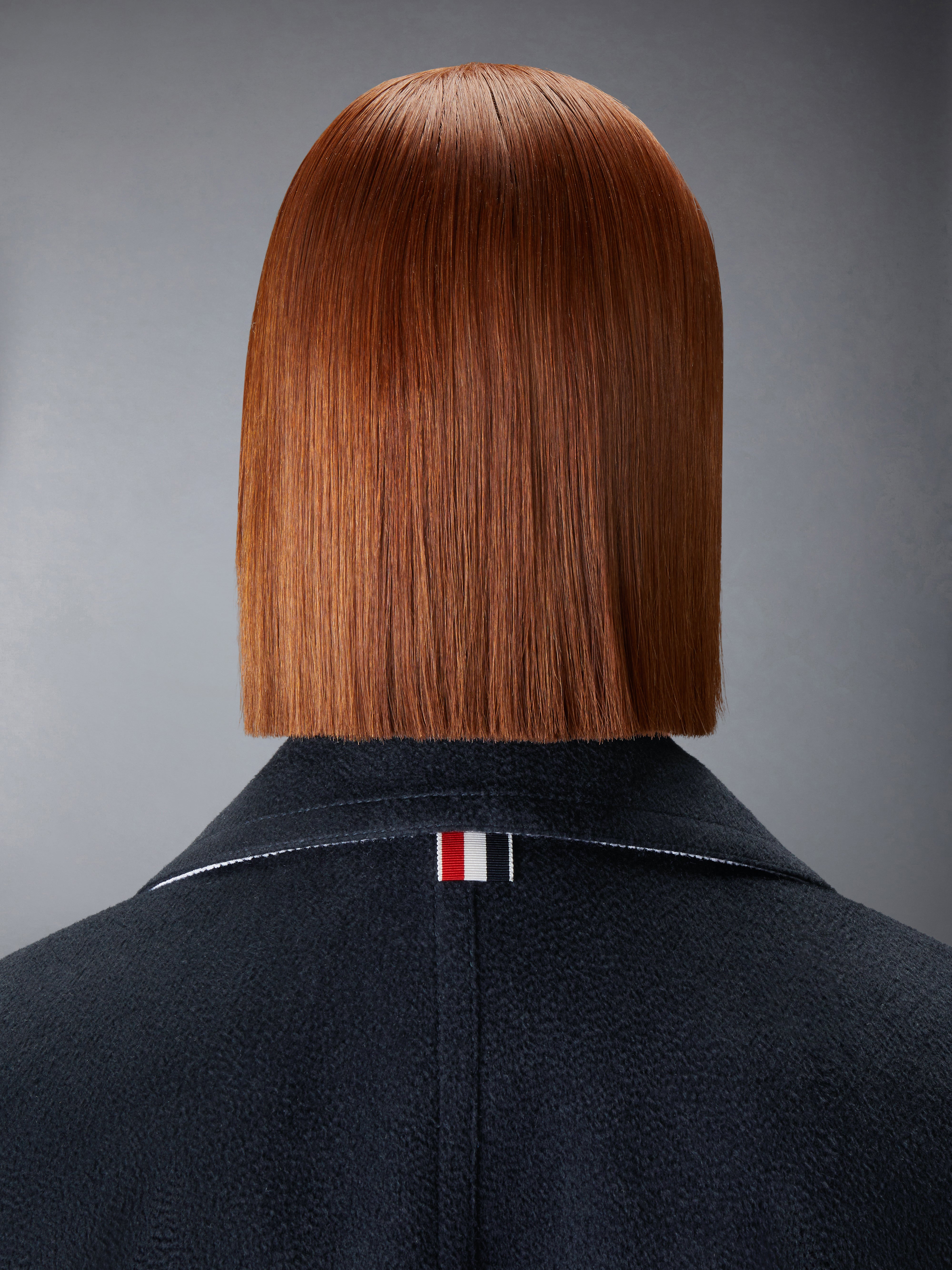 Ziberline Finish Cashmere Oversized Peacoat | Thom Browne