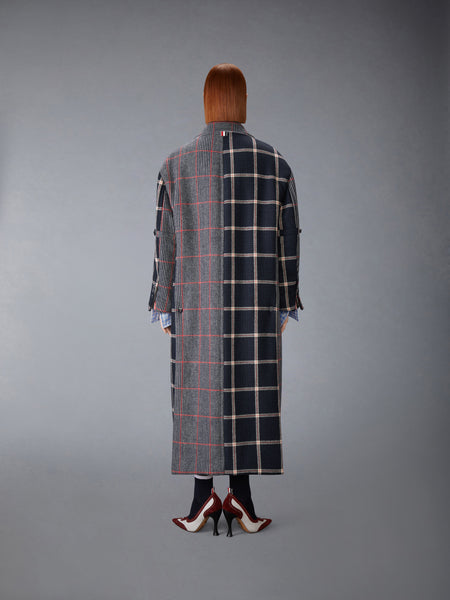 FUNMIX PRINCE OF WALES ARMBAND OVERCOAT