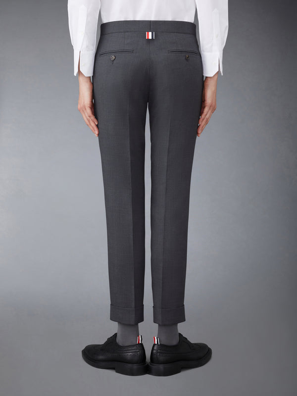 TWILL LOW RISE SKINNY TROUSERS - image 2