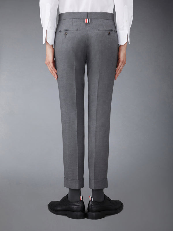 TWILL LOW RISE SKINNY TROUSERS - image 2